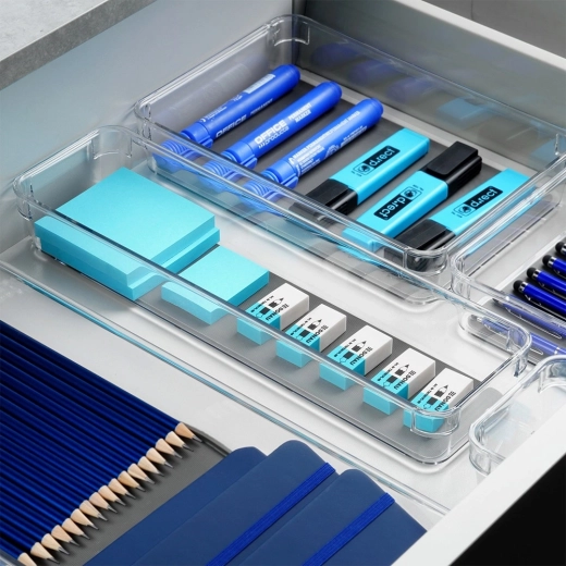 Organizare clară în fiecare sertar