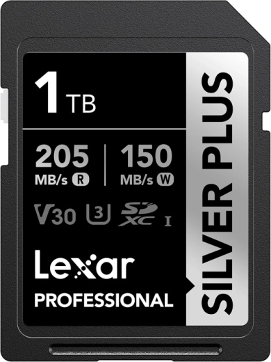 Card de memorie Lexar Professional Silver Plus SDXC 1 TB