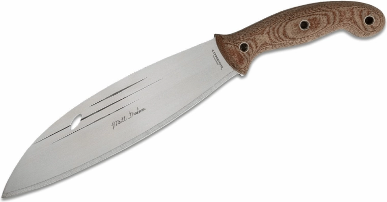 Condor Primitive Bush Mondo cuțit de exterior 25,4 cm, maro, Micarta, teacă din piele