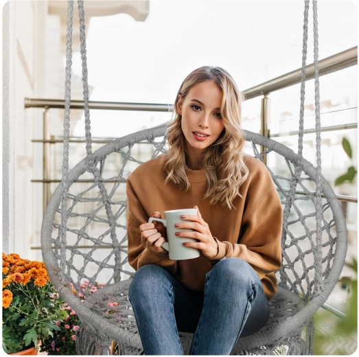 Șezut confortabil și spătar înalt