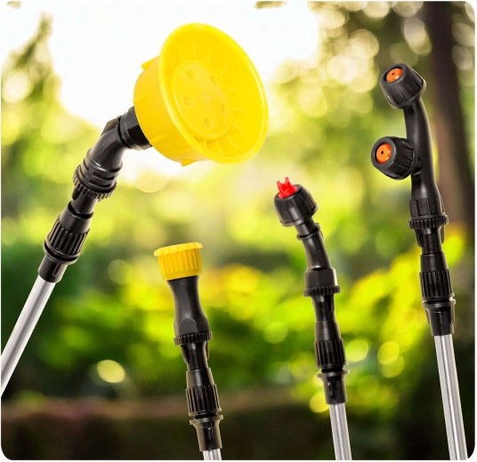 Patru duze interschimbabile pentru fiecare sarcină