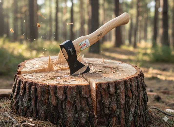 Mâner ergonomic din lemn