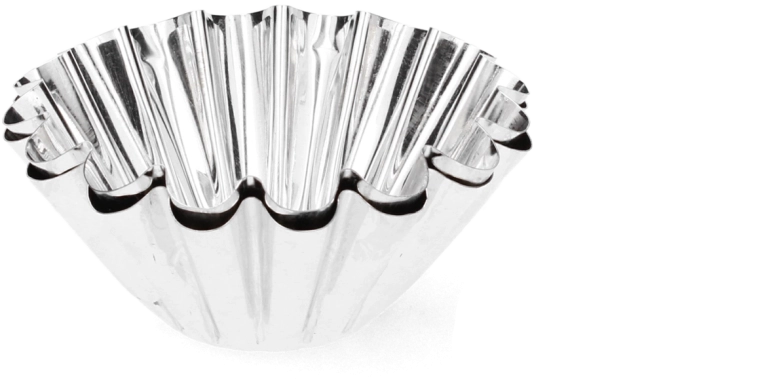 Set de forme metalice pentru brioșe Classic, diametru 9,6 cm, 2 buc