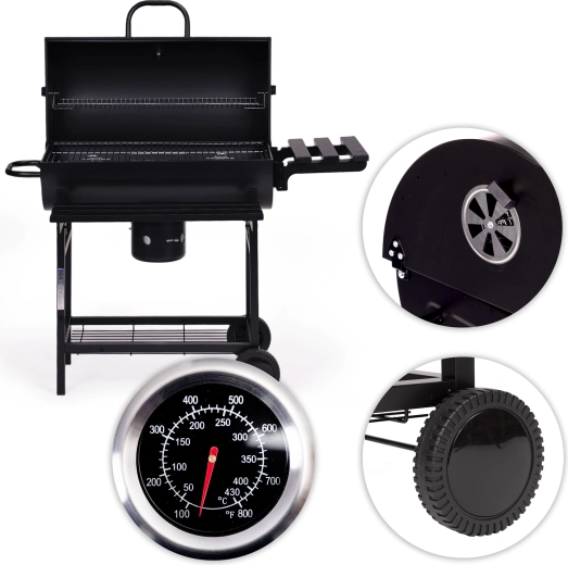 Control precis al temperaturii cu termometru și ventilație