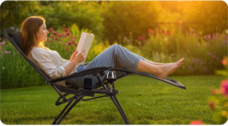 Măsuță laterală pentru băutură și telefon