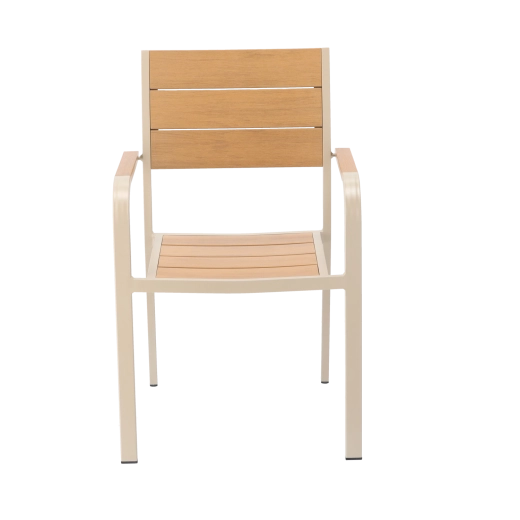 Lamele confortabile cu decor de lemn