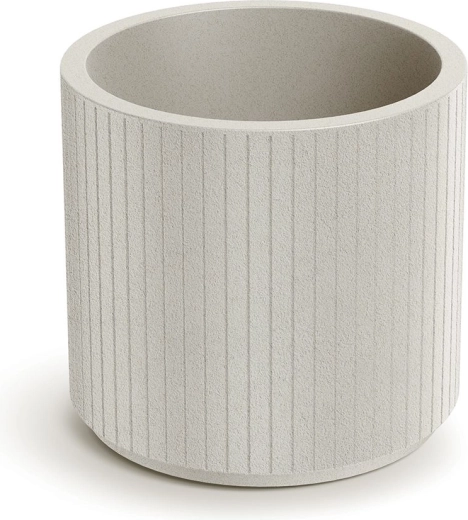 Ghiveci Coro Round 40 cm, culoare nisip