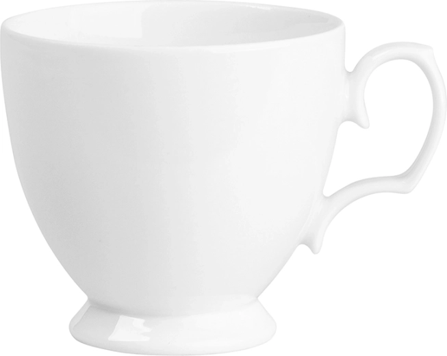 Ceașcă de cafea din porțelan MariaPaula Clasic alb 220 ml