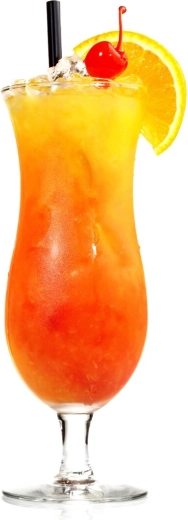 Ideal pentru drinkuri cu gheață, fructe și pai