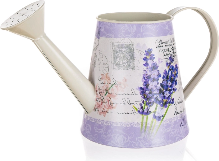 Cănuță metalică LAVENDER 28,5 × 13 × 13,5 cm
