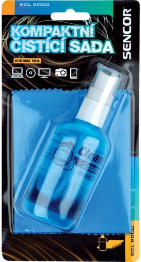 Kit de curățare Sencor 2 în 1 pentru electronice