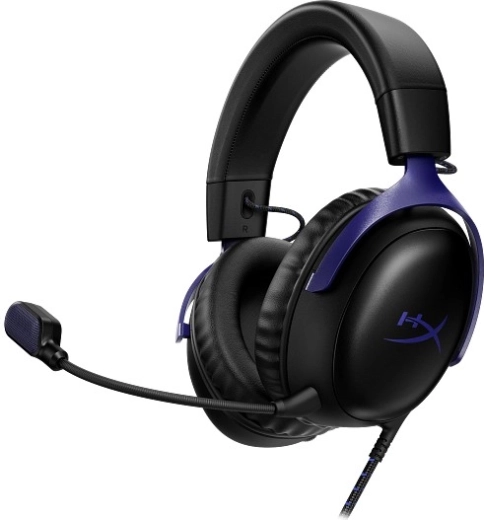 Căști de gaming HyperX Cloud III negru/albastru