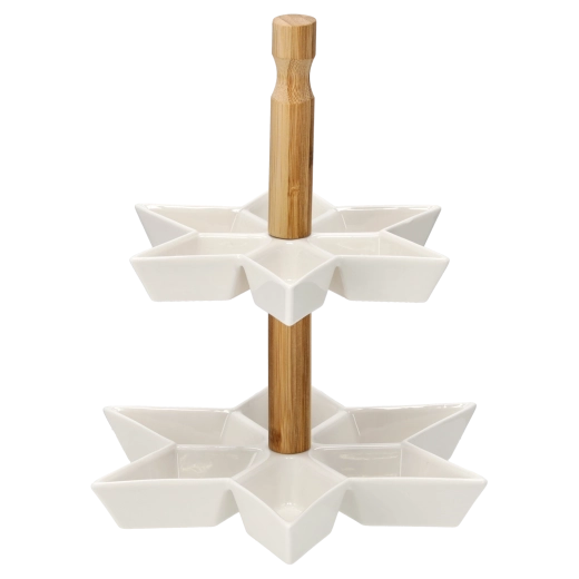 Transport comod datorită mânerului din bambus