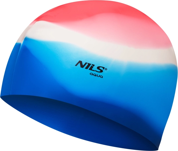Cască de înot din silicon NILS Aqua multicolor