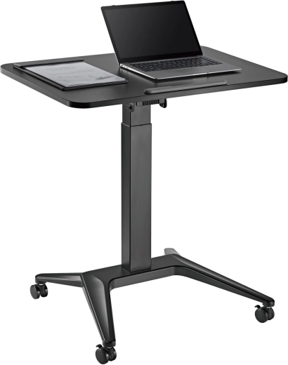 Măsuță mobilă pentru laptop cu reglare pneumatică a înălțimii