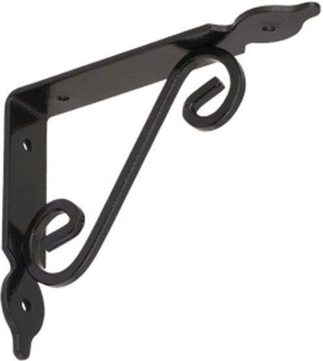 Consolă 140 × 110 mm, vopsită în negru, gradată