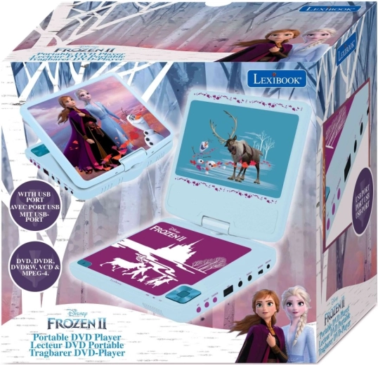 Lexibook DVD portabil de 7" DISNEY FROZEN