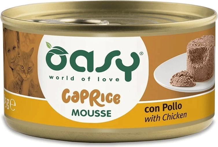 Oasy Caprice mousse cu carne de pui 85 g