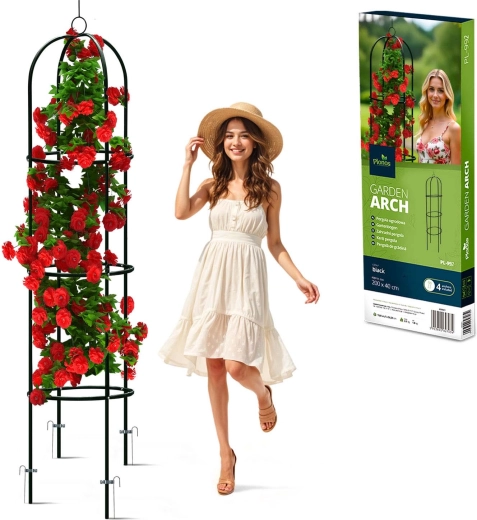 Pergolă obelisc de grădină 200 cm PLONOS