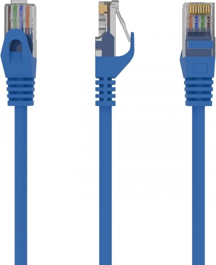 Cablu patch Cat 6 UTP de 2 m, albastru