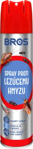 Bros spray împotriva insectelor târâtoare 400 ml