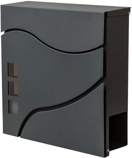 Cutie poștală Stork 37 × 37 × 10,5 cm, galvanizată și vopsită în câmp electrostatic