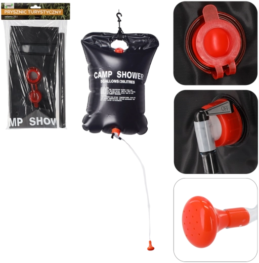 Duș turistic solar 25 l