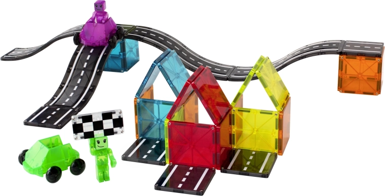 Construiți rampe și piste cu motiv de șosea