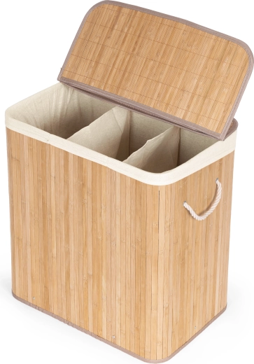 Sortarea rufelor fără efort – 3 compartimente separate