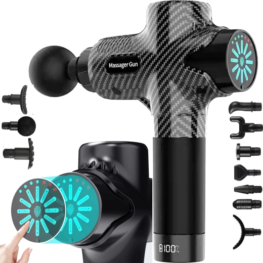 12 capete interschimbabile pentru fiecare mușchi