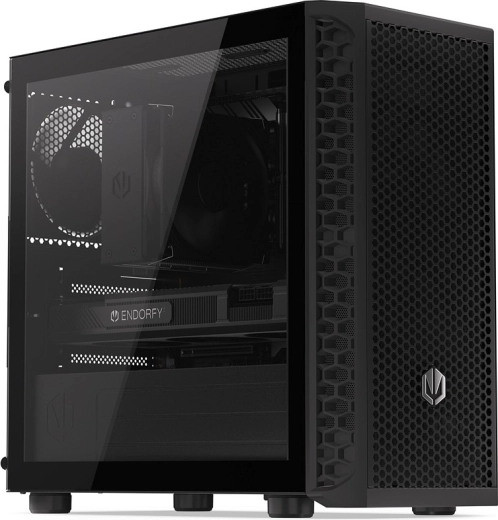 Carcasă PC microATX Endorfy Signum M30 Air cu față mesh și sticlă securizată