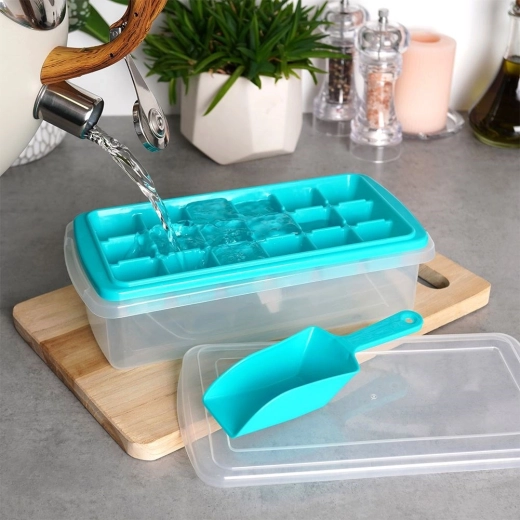 Umplere ușoară și scoaterea fără probleme a cuburilor