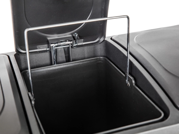 Golire ușoară datorită coșurilor detașabile