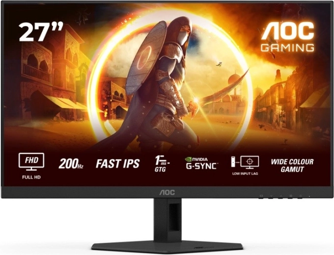 AOC 27G4HRE Monitor de gaming 27" Fast IPS 200 Hz cu difuzoare