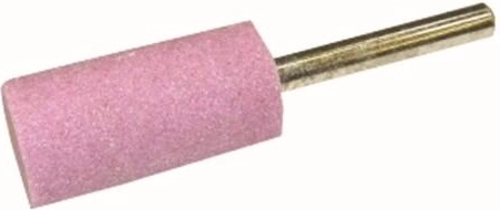 Corp de șlefuire cilindric 4 × 6 mm cu coadă de 3 mm, granulație 100, duritate L