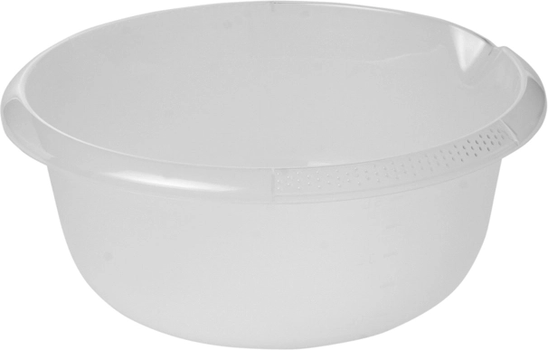 Bol rotund cu cioc 6 l transparent 32 × 13 cm