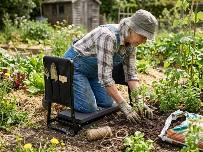 Saltea moale EVA și mânere pentru sprijin