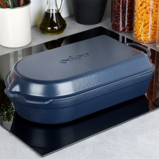 Două vase într-unul – capacul ca vas de gratinat separat