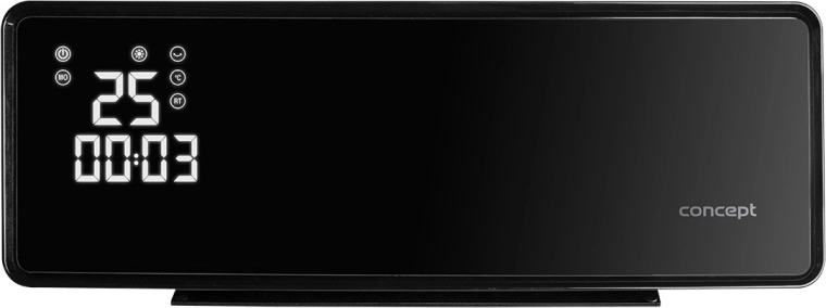 Încălzitor ceramic de perete qh4001 negru