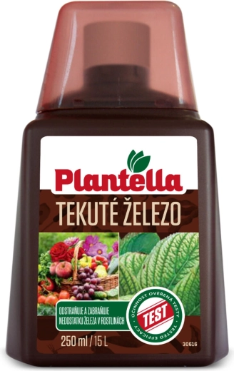 Fier lichid – îngrășământ mineral pentru plante 250 ml Plantella