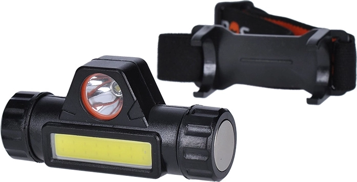 Două lumini pentru iluminare la distanță și iluminare largă