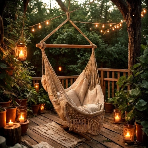 Stil boho pentru interior și terasă