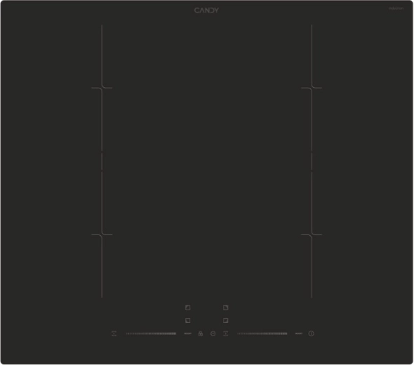 Plită cu inducție 60 cm cu zone conectabile și Slider