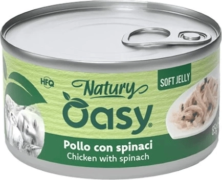 Oasy Natury Soft Jelly pui cu spanac 150 g