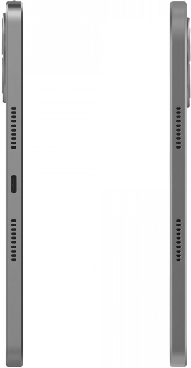 Carcasă metalică subțire cu difuzoare stereo și USB‑C