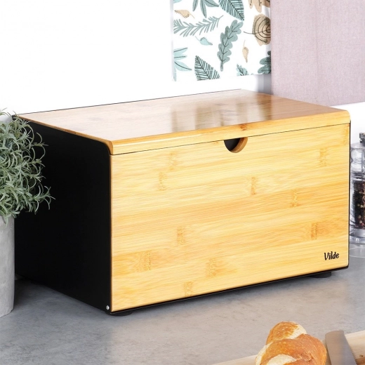 Combinație modernă de metal și bambus