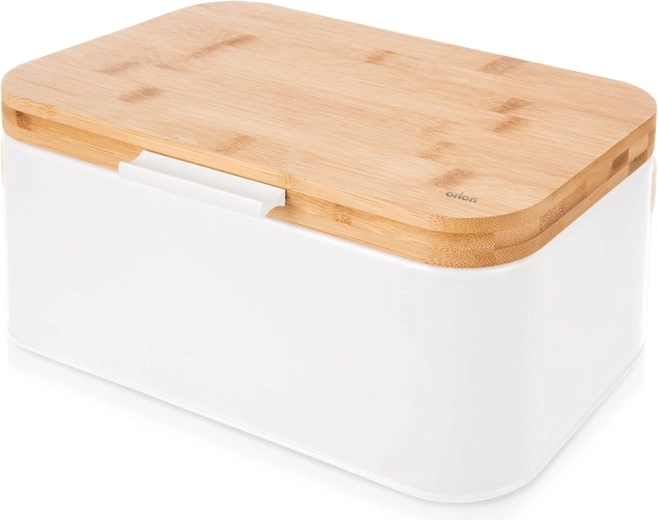 Cutie de pâine Orion Whiteline albă 30 × 19,5 × 14,5 cm