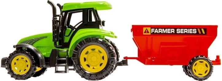 Set tractor + remorcă pregătit pentru aventuri de fermier