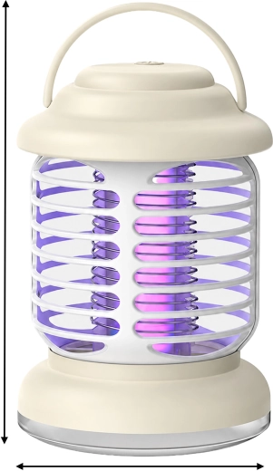 Lampă UV portabilă împotriva insectelor pentru țânțari și muște - 1 bucată