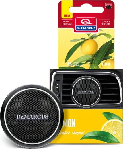 Odorizant auto Dr. Marcus în formă de difuzor, Lemon